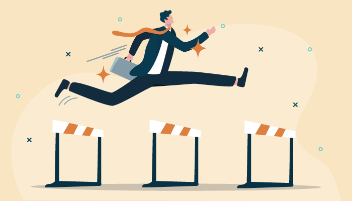 How do you handle obstacles?